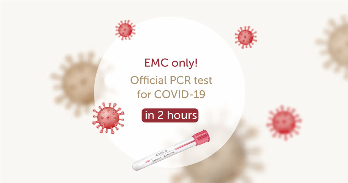 Official PCR test for COVID-19
