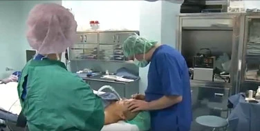 Подтяжка лба и шеи через разрез лица 